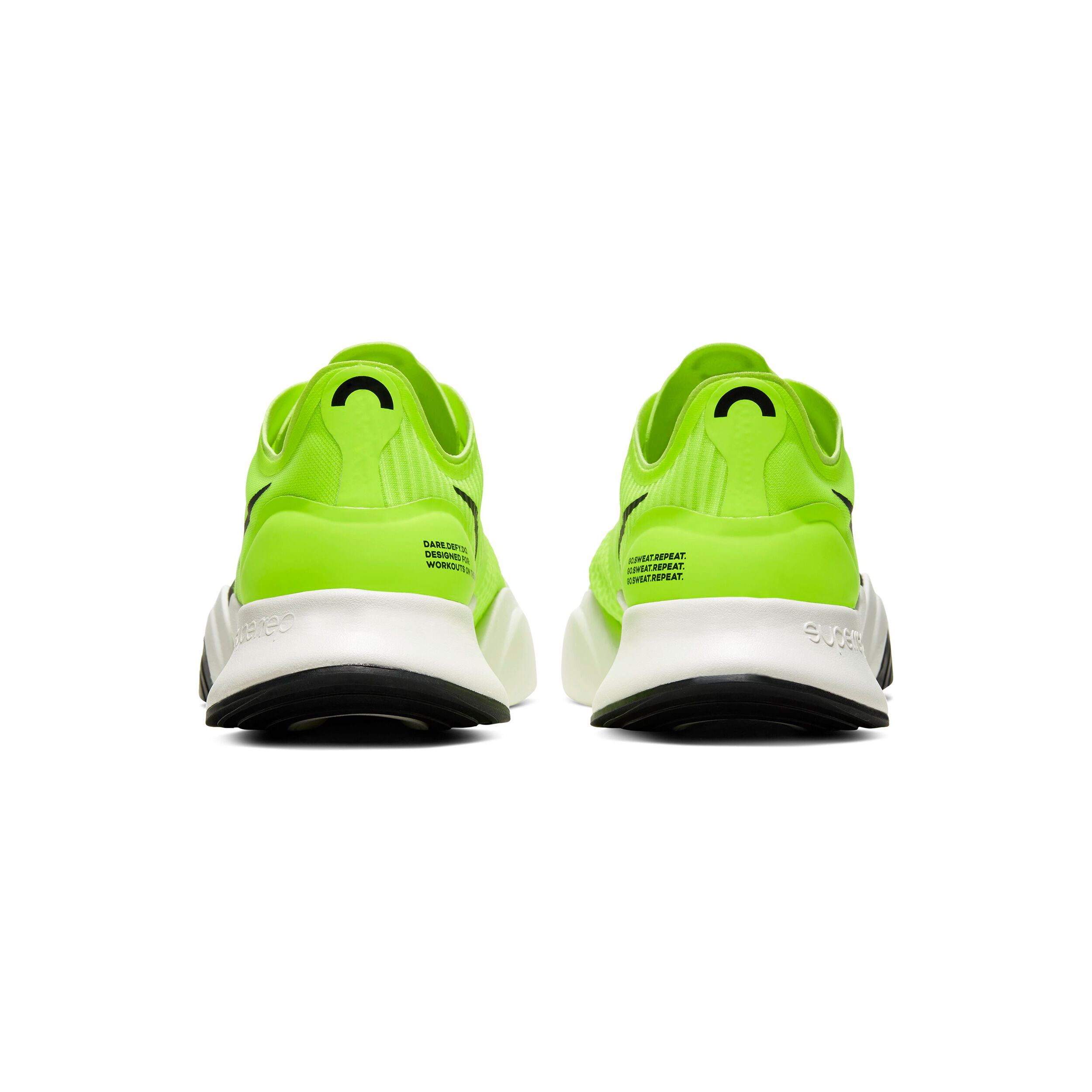 neon green nike shoes mens